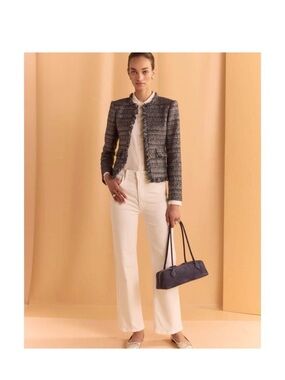 Mother The Hustler Ankle Fray white denim Jeans